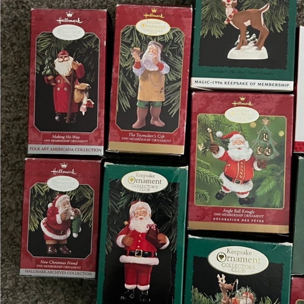 Hallmark Festive Ornament Bundle - Picture 2 of 5